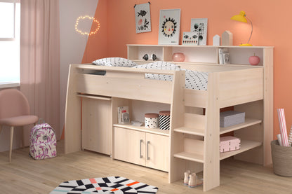 Parisot Kurt Mid Sleeper with Desk and Storage