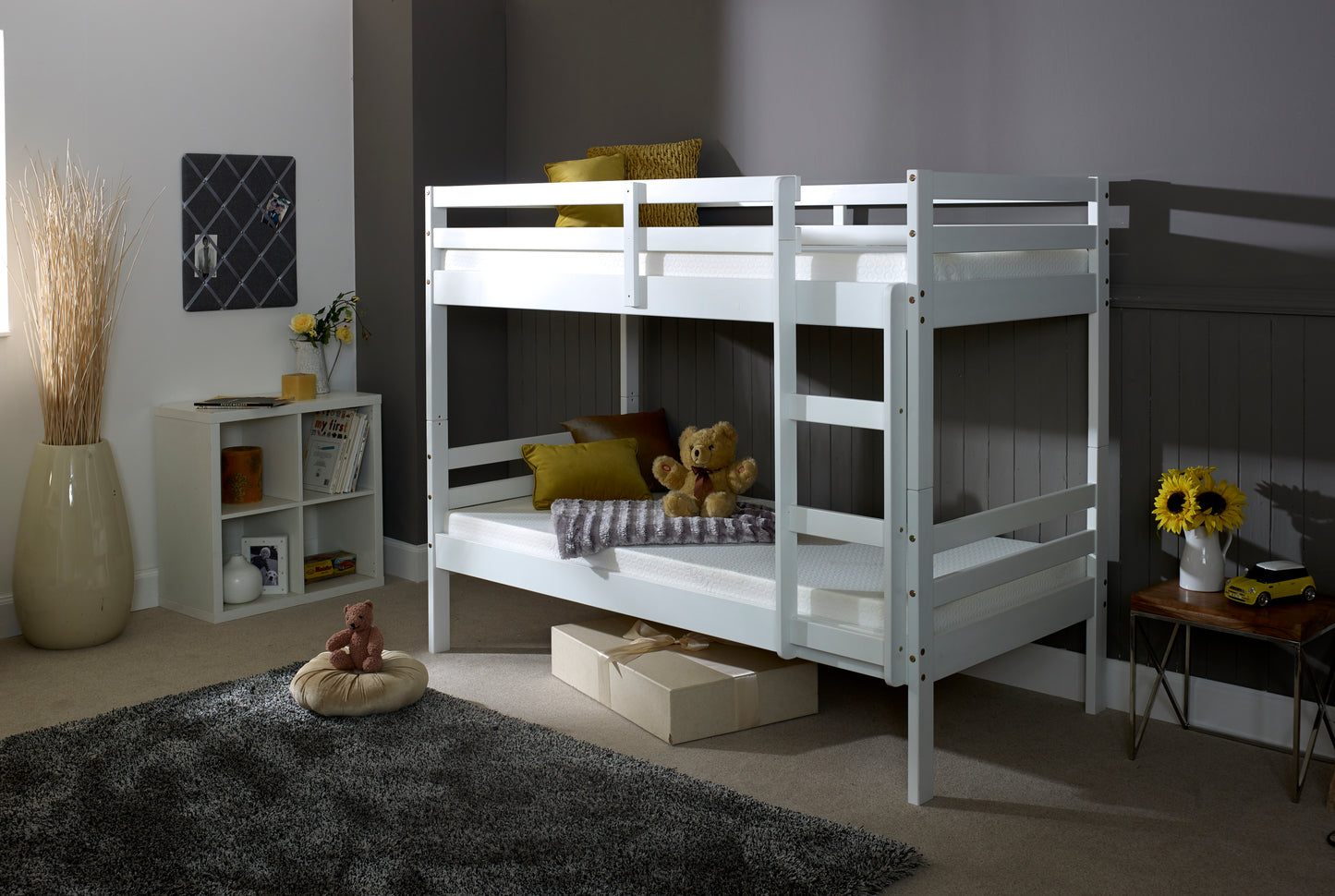 Amani Durham Detachable Bunk Bed White