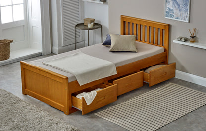 Amani Mission Bed Honey Single