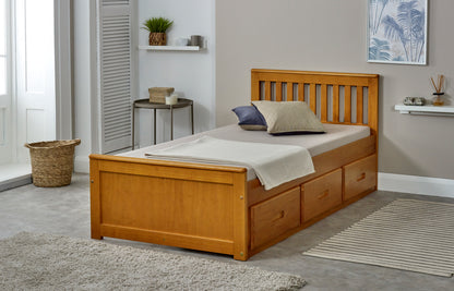 Amani Mission Bed Honey Single