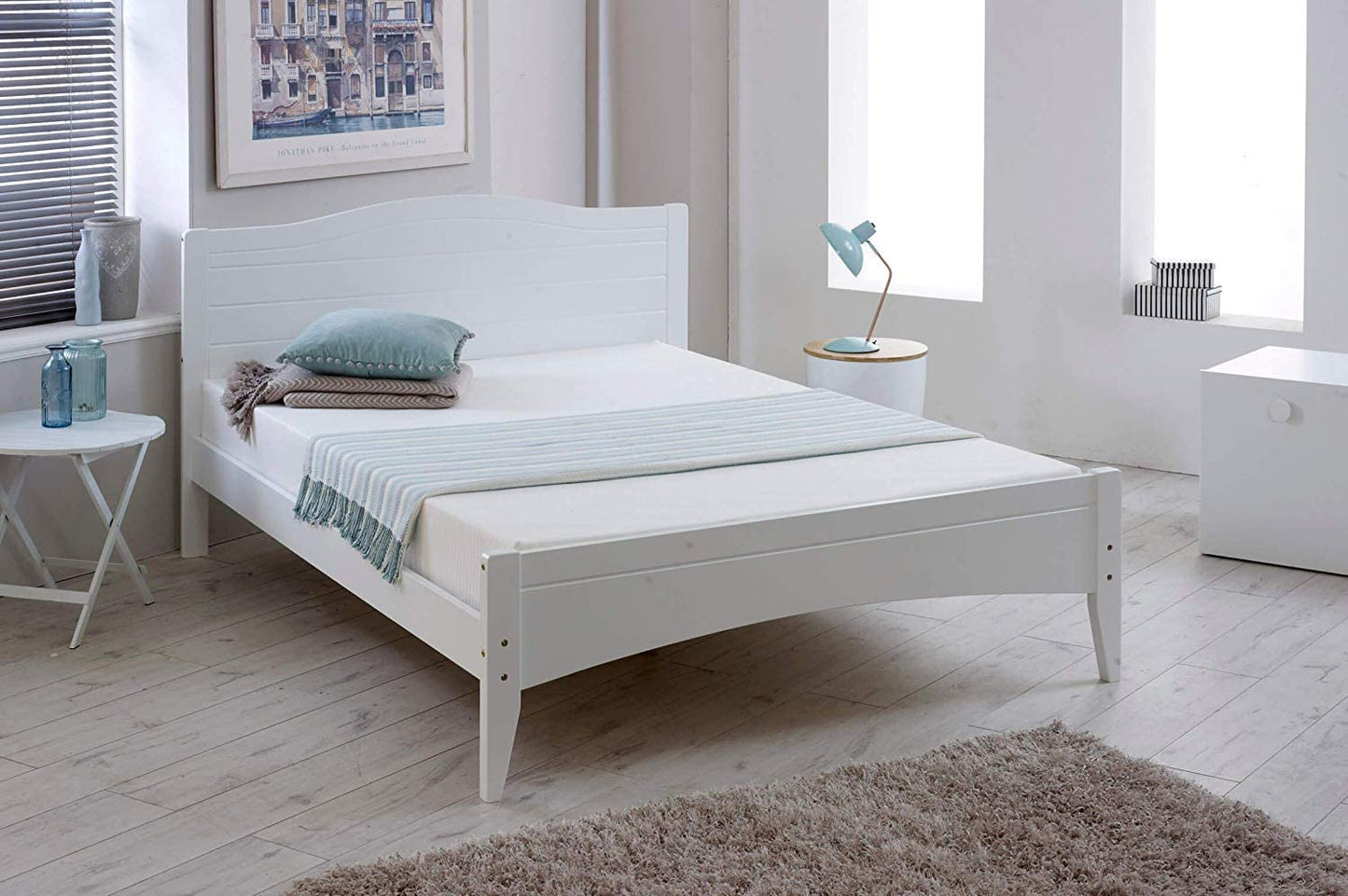 Amani Lauren Wood Bed