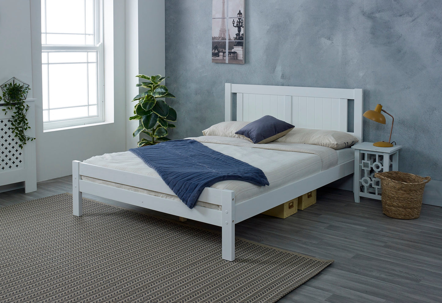 Amani Glory Pine Wood Bed