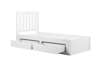 Birlea Appleby Cabin Bed White with Storage