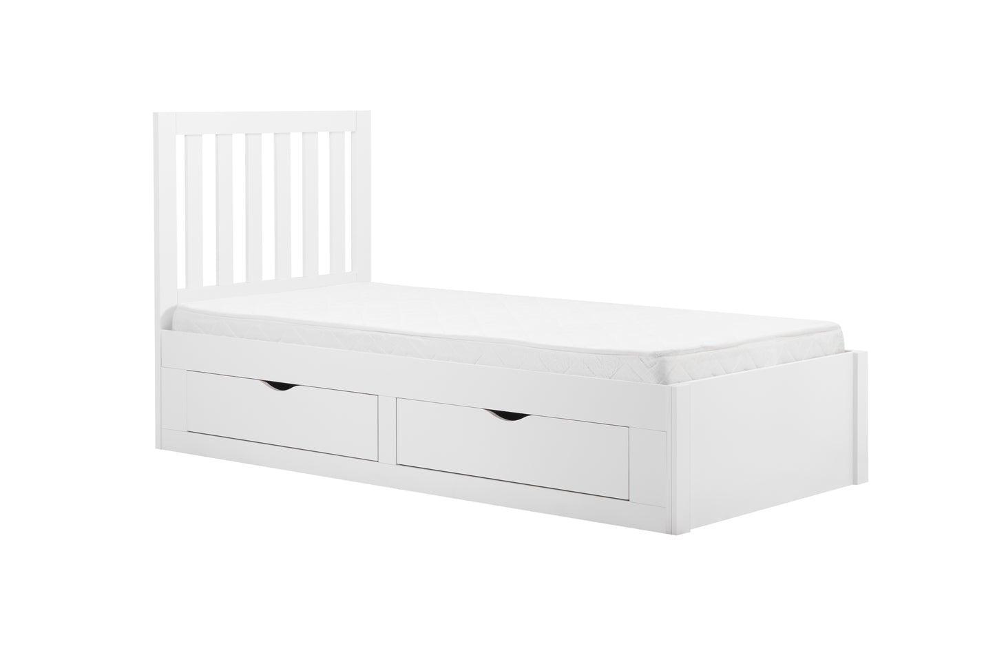 Birlea Appleby Cabin Bed White with Storage