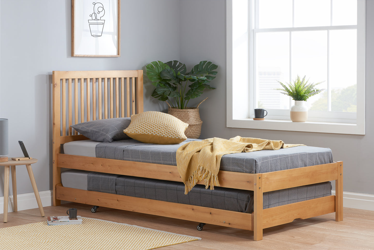 Birlea Buxton Cabin Bed with Trundle