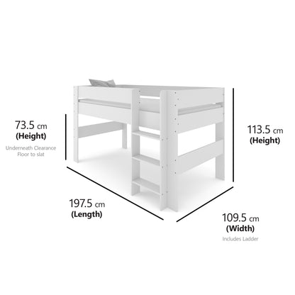 Kudl Childrens Mid Sleeper