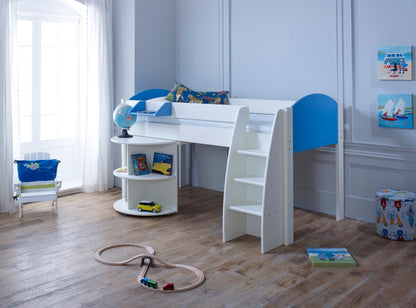 Kids Avenue Eli Mid Sleeper with Shelving and Desk