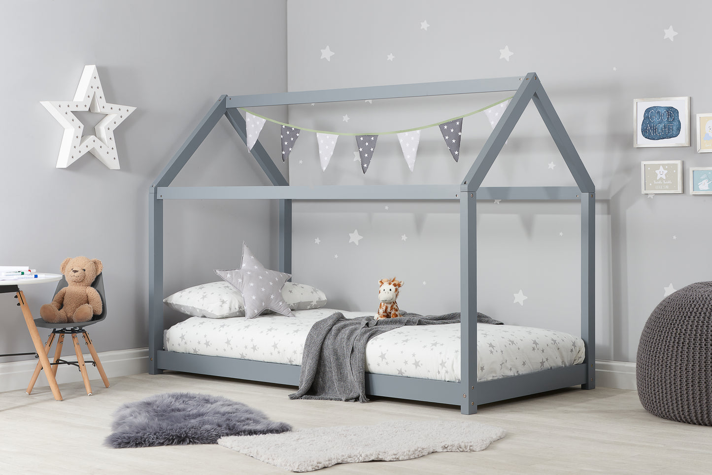 Birlea Single Low Kids House Bed