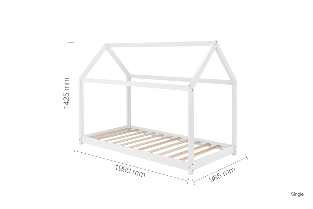 Birlea Single Low Kids House Bed