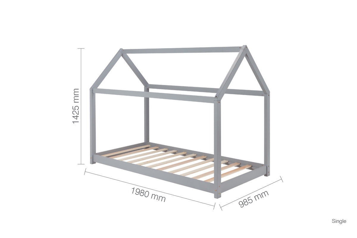 Birlea Single Low Kids House Bed