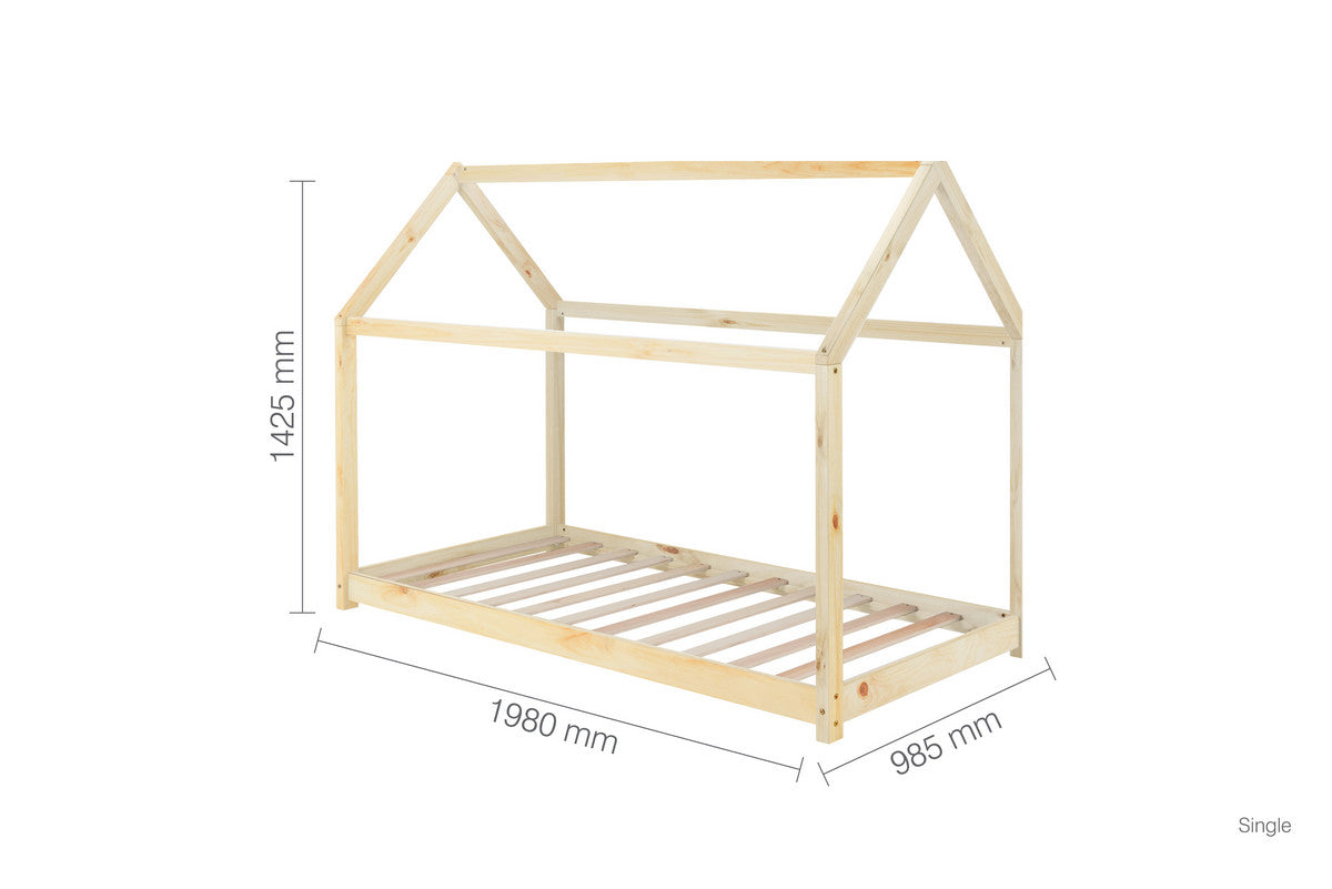 Birlea Single Low Kids House Bed