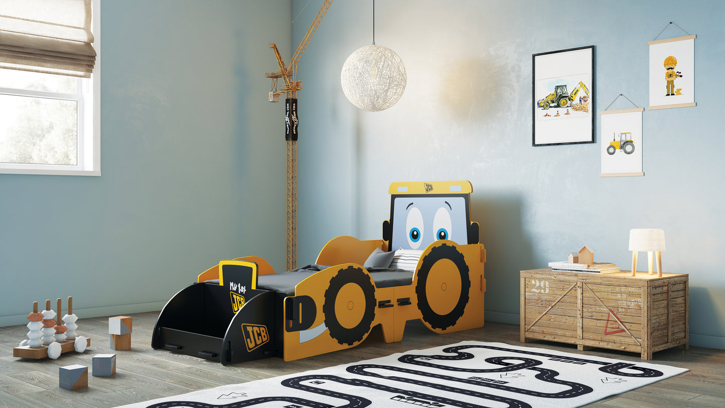 Kidsaw JCB Toddler Bed