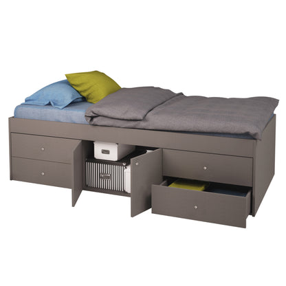 Kidsaw Multi Drawer Single Cabin Bed