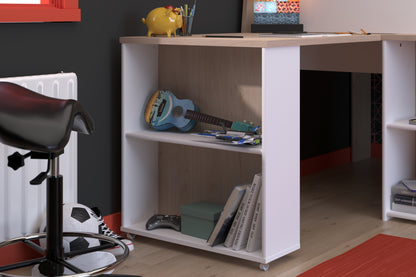 Parisot Lucas Mid Sleeper with Desk and Storage