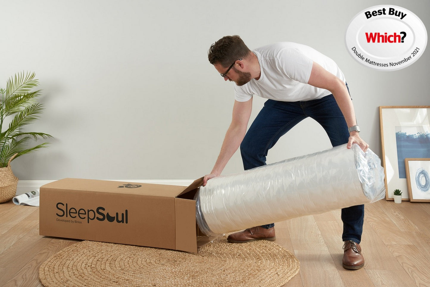 SleepSoul Balance 800 Pocket Memory Foam Mattress