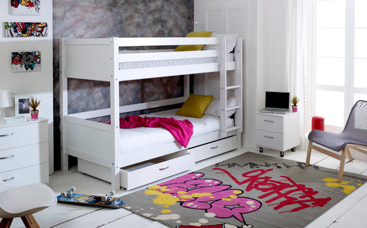 Thuka Nordic Bunk Bed with Underbed Drawers