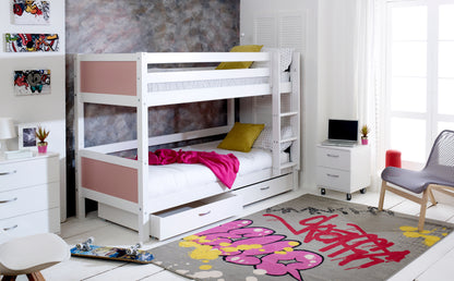 Thuka Nordic Bunk Bed with Underbed Drawers