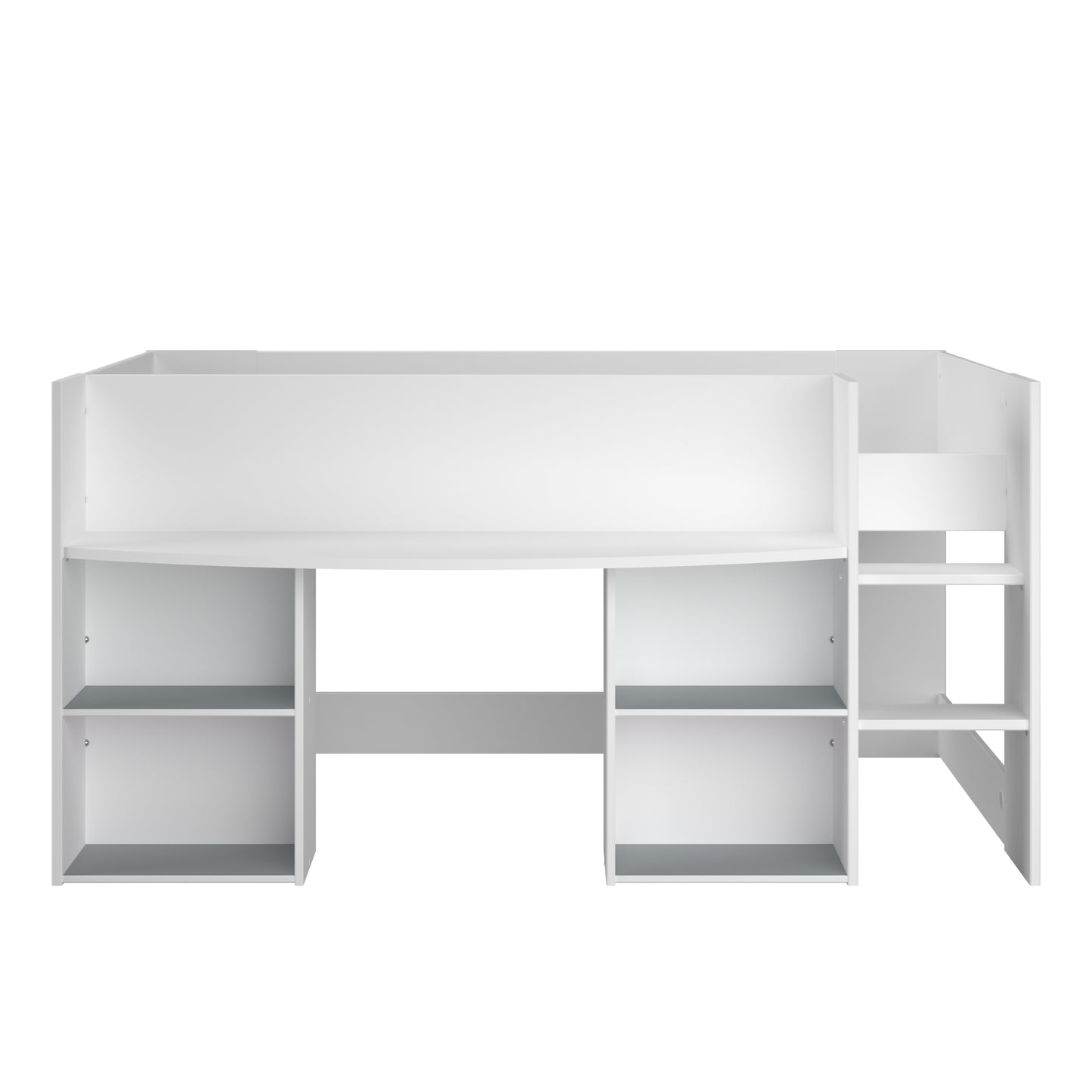 Parisot Pirouette Mid Sleeper with Desk and Shelving