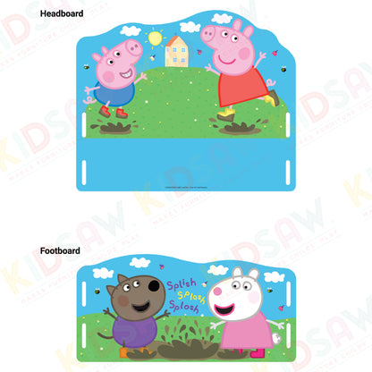 Kidsaw Peppa Pig Toddler Bed