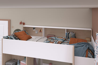 Parisot Shelter High Sleeper with Desk and Wardrobe