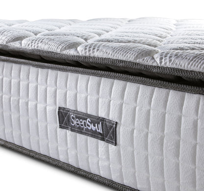 SleepSoul Bliss 800 Pocket Memory Pillow Top Mattress