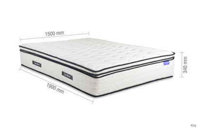 SleepSoul Space 2000 Pocket Sprung Boxtop Mattress