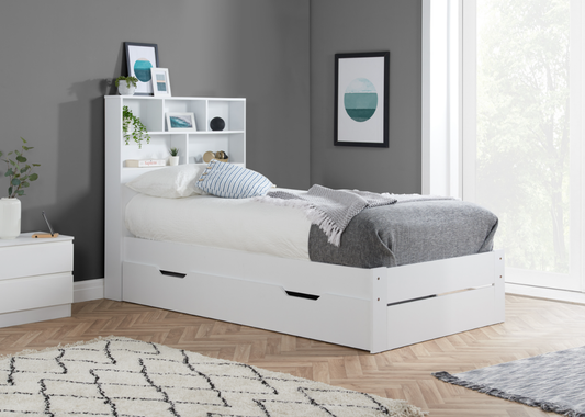 Birlea Alfie Single Storage Bed White