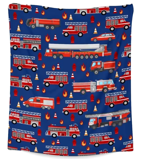 Fire Engine Blanket