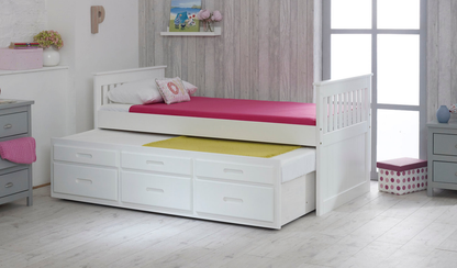 Amani Captains Bed with Trundle and Storage