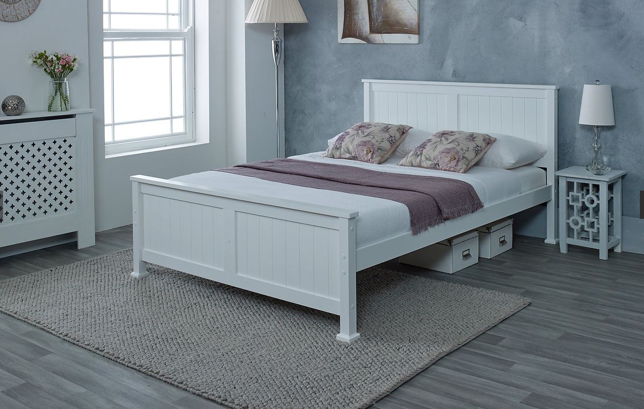 Amani Madrid Wood Bed