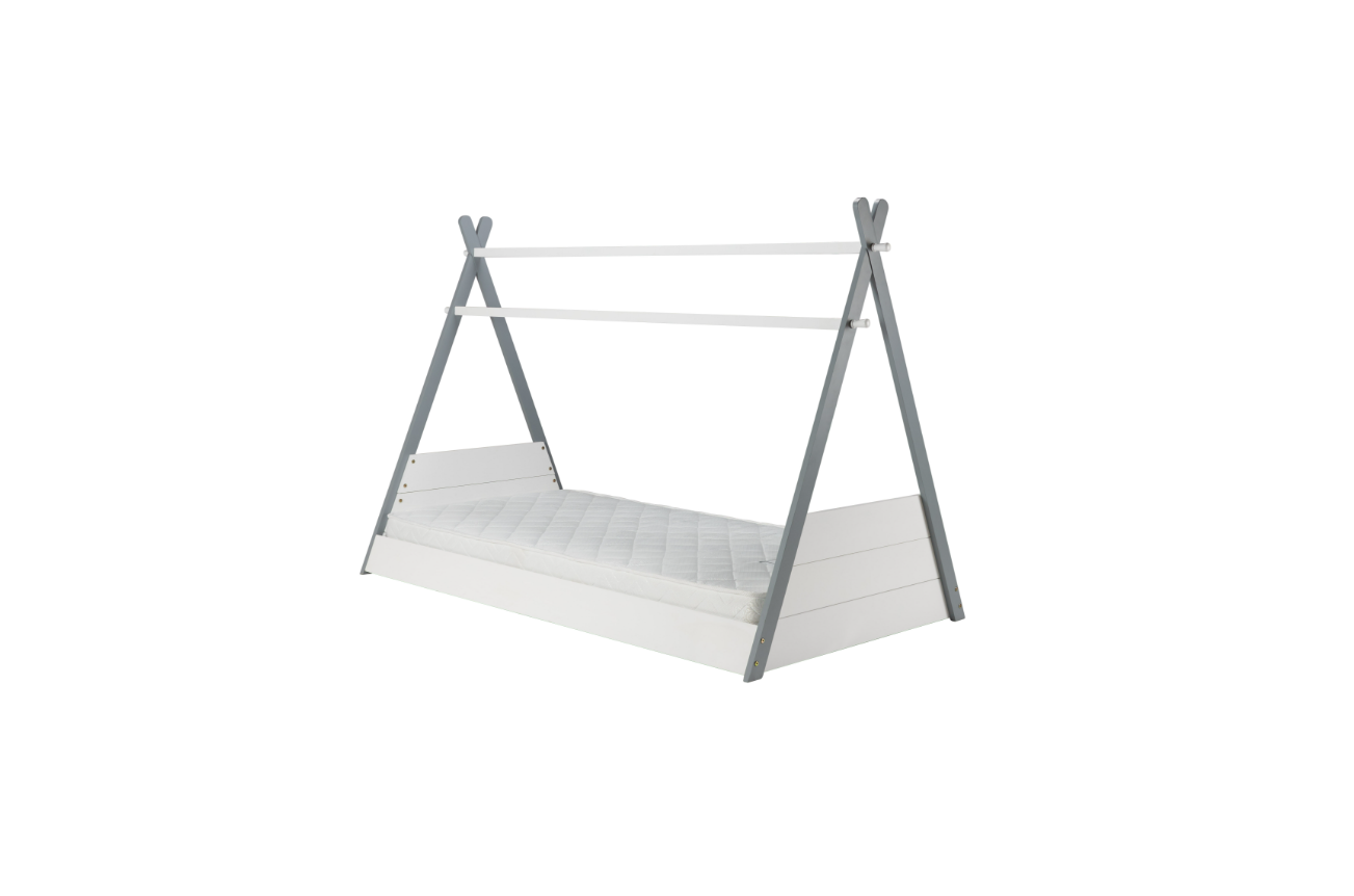 Birlea Kids Teepee Bed White and Grey