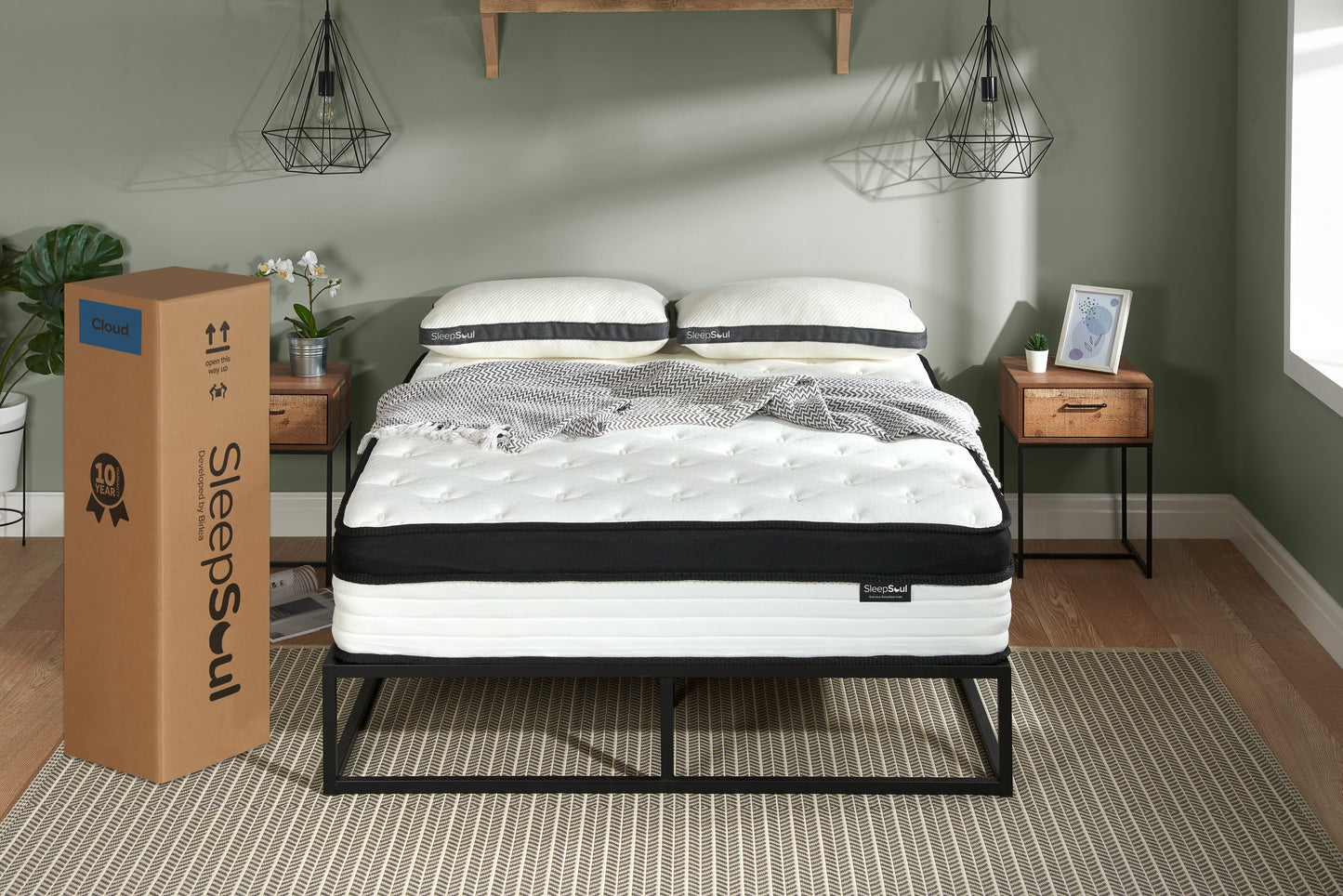 SleepSoul Cloud 800 Pocket Sprung Mattress