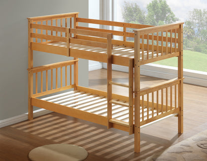 Artisan Detachable Wooden Bunk Bed with Storage