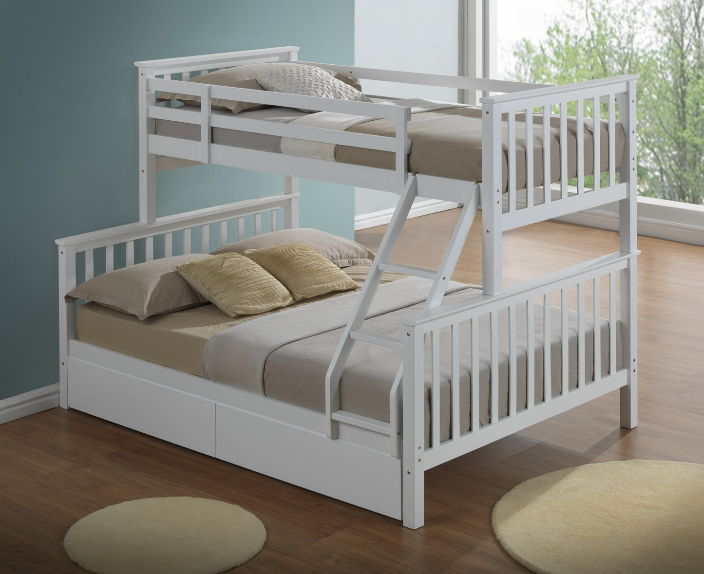 Artisan Detachable Triple Sleeper with Storage