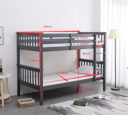 Flair Furnishings Zoom Detachable Bunk Bed