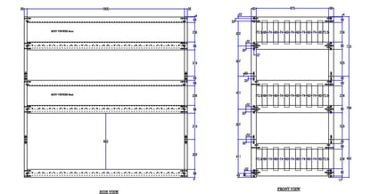 Flair Furnishings Bea High Triple Bunk Bed