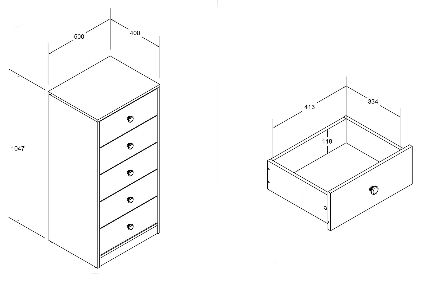 Flair Wizard Junior Mid High Sleeper with Wardrobe and Storage