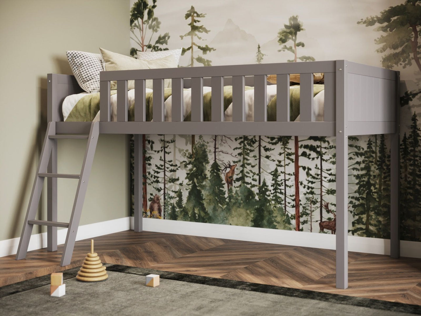 Flair Furnishings Bea Midsleeper Cabin Bed