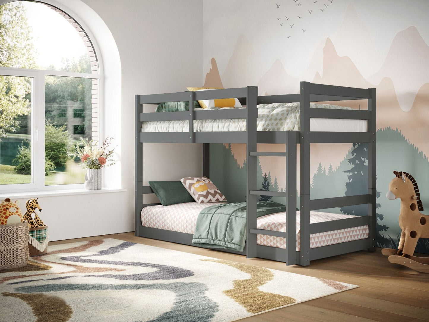 Flair Furnishings Shasha Shorty Low Bunk Bed