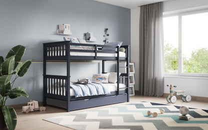 Flair Furnishings Zoom Detachable Bunk Bed with Trundle