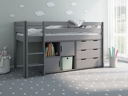 Noomi Nora Solid Wood Midsleeper