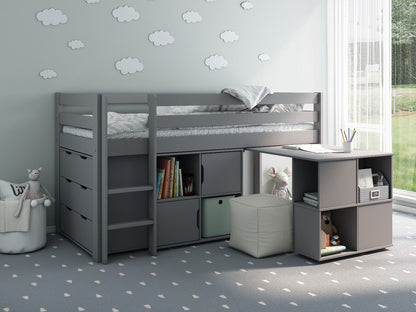 Noomi Nora Solid Wood Midsleeper