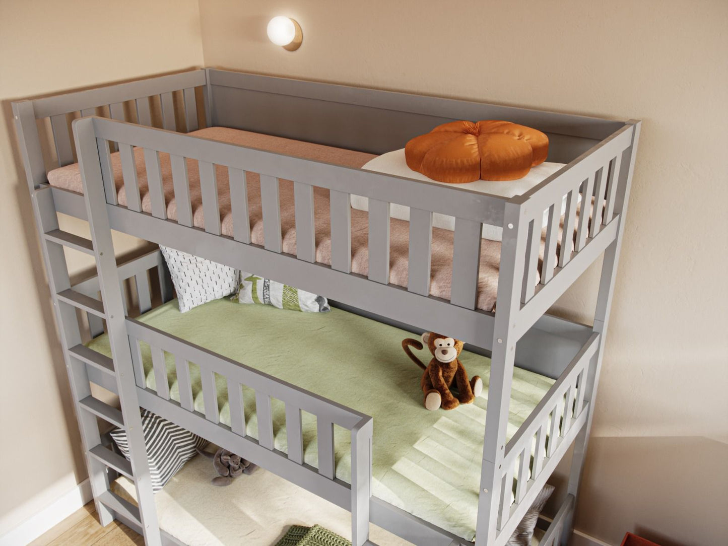 Flair Furnishings Bea High Triple Bunk Bed