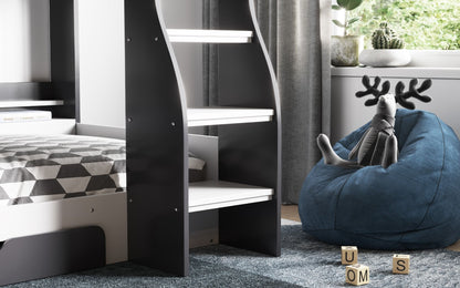 Flair Furnishings Flick Bunk Bed with Storage