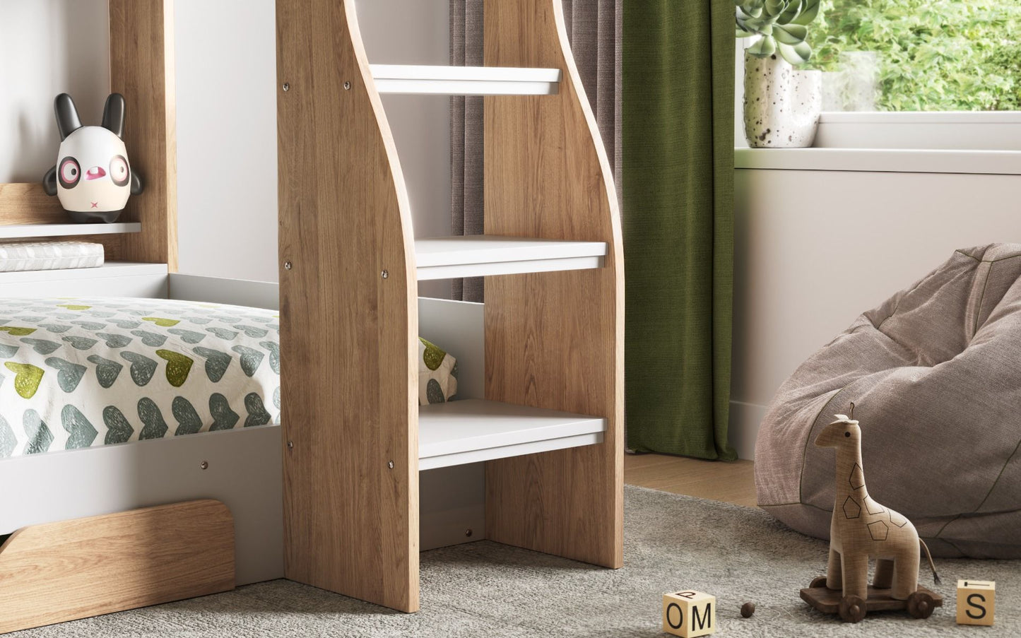 Flair Furnishings Flick Bunk Bed with Storage