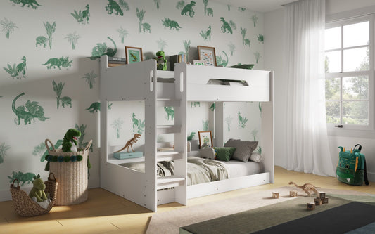 Flair Furnishings Gravity Bunk Bed with Shelving