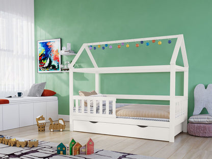 Noomi Alisa House Bed White