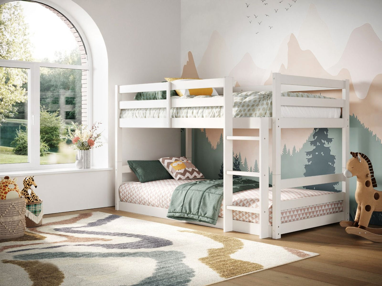 Flair Furnishings Shasha Low Bunk Bed