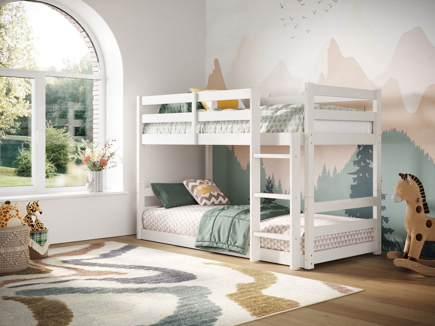 Flair Furnishings Shasha Shorty Low Bunk Bed