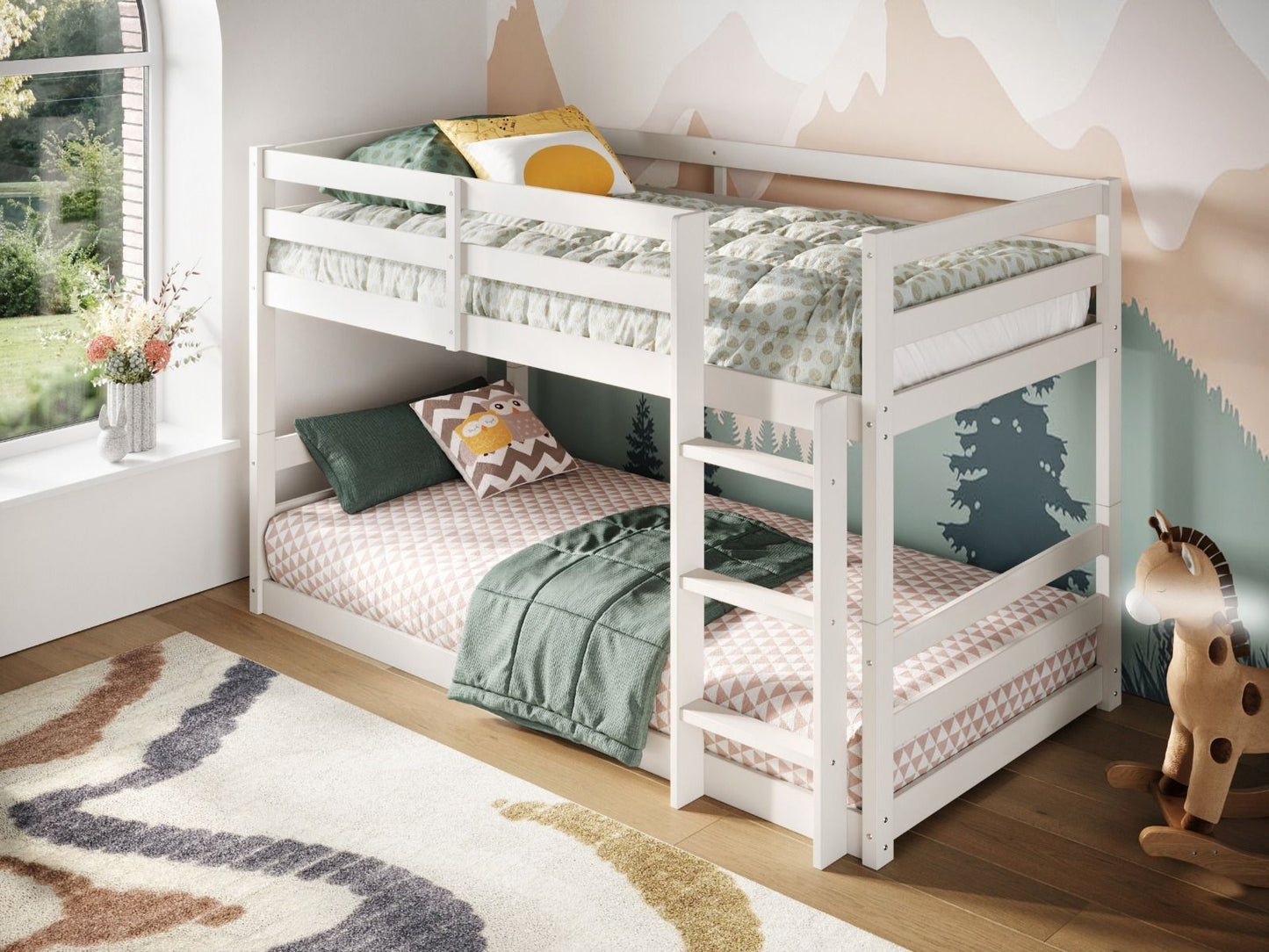 Flair Furnishings Shasha Low Bunk Bed